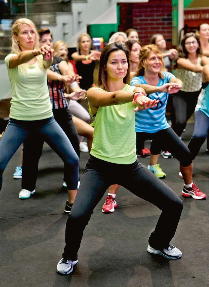 İlk fitness festivaline büyük ilgi