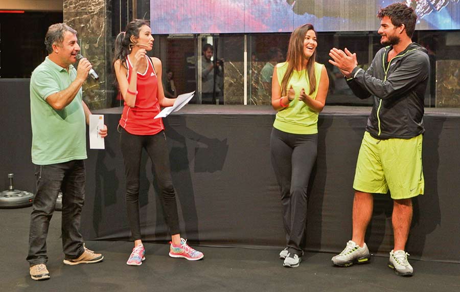 İlk fitness festivaline büyük ilgi