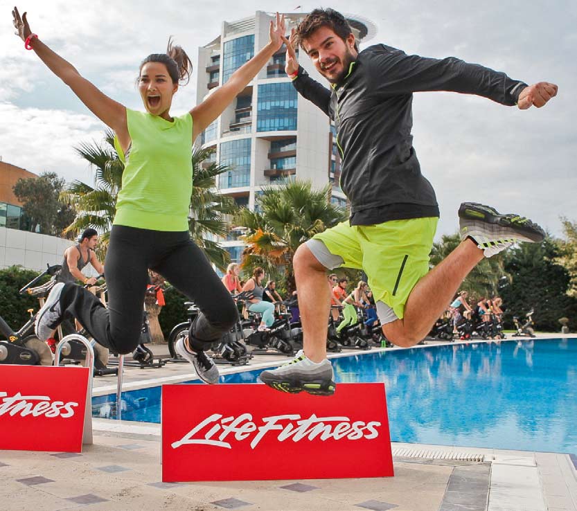 İlk fitness festivaline büyük ilgi