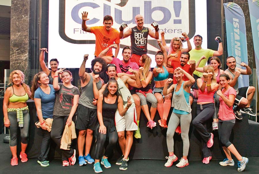 İlk fitness festivaline büyük ilgi