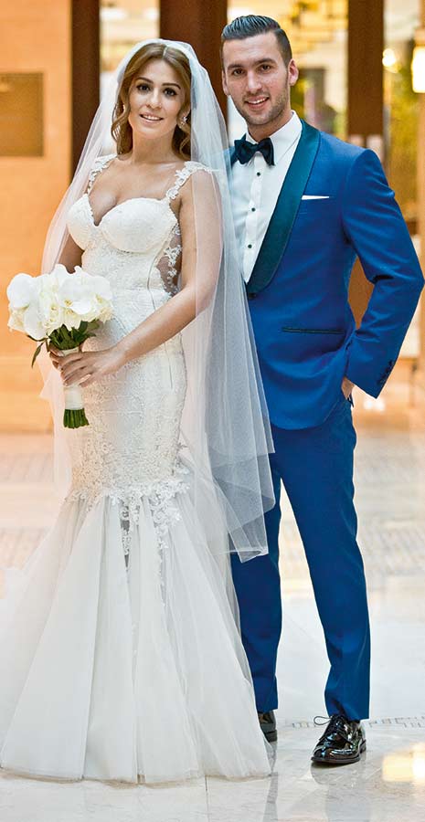 Görkemli düğüne 600 davetli katıldı