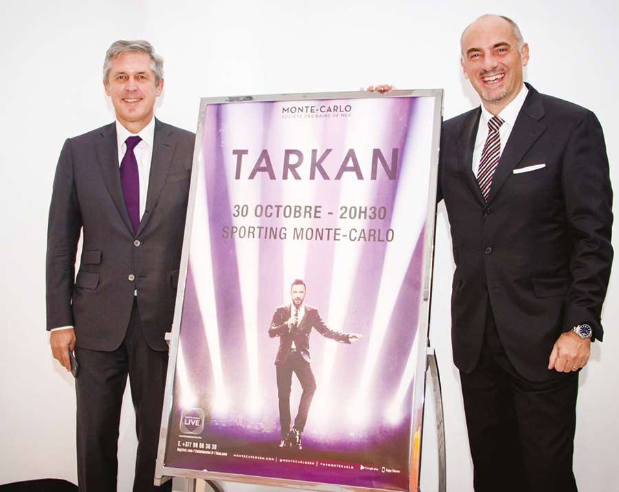 Tarkan Monako'da yine muhteşem bir konser verdi 