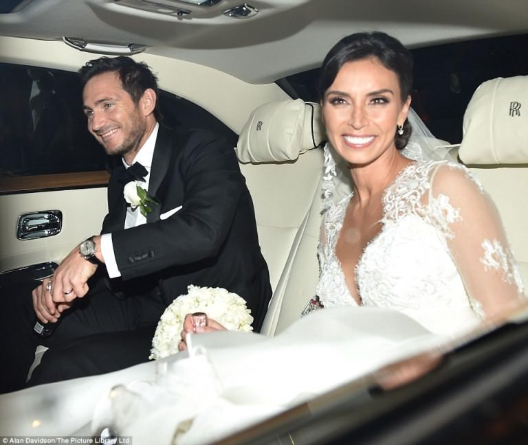Frank Lampard ve Christine Bleakley evlendi