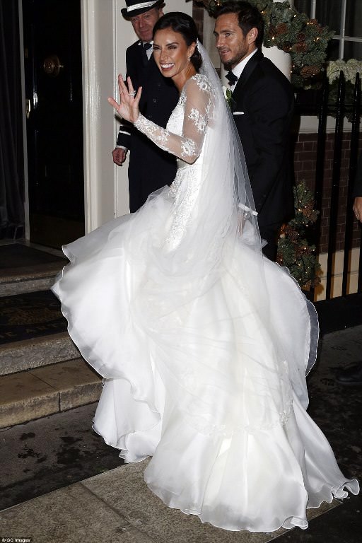 Frank Lampard ve Christine Bleakley evlendi