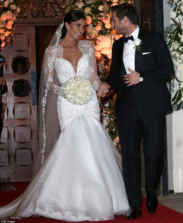 Frank Lampard ve Christine Bleakley evlendi