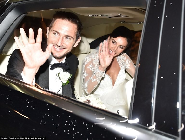 Frank Lampard ve Christine Bleakley evlendi