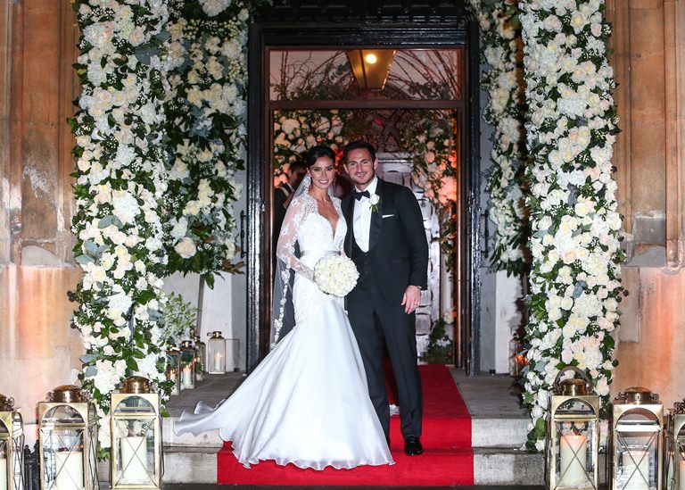 Frank Lampard ve Christine Bleakley evlendi