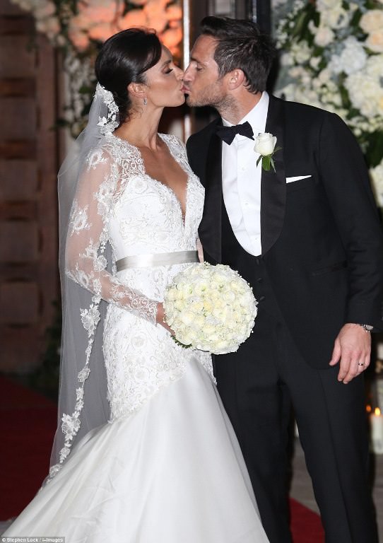 Frank Lampard ve Christine Bleakley evlendi