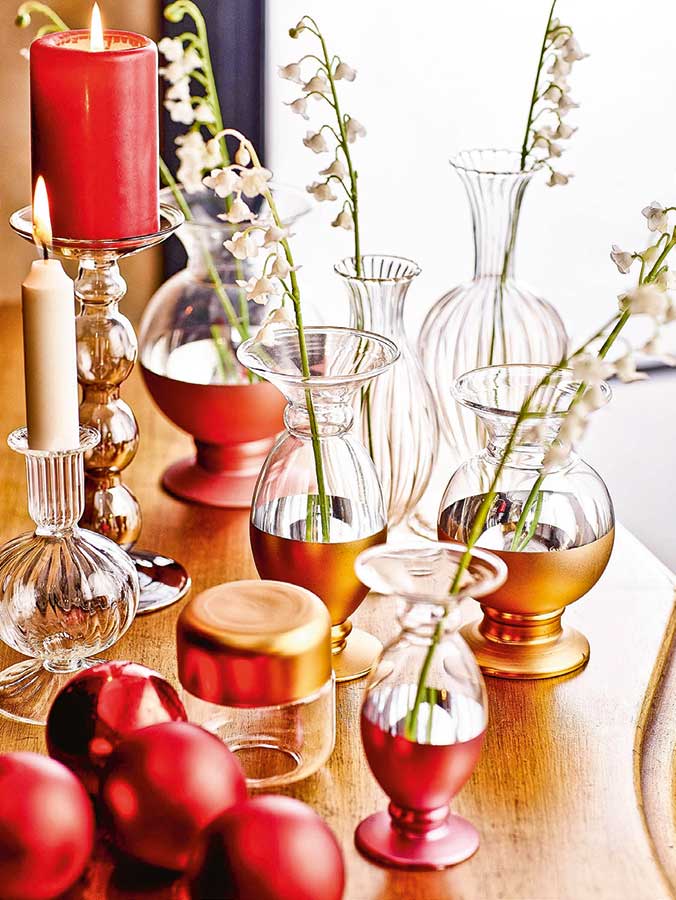 Evlerde yılbaşı ruhu 