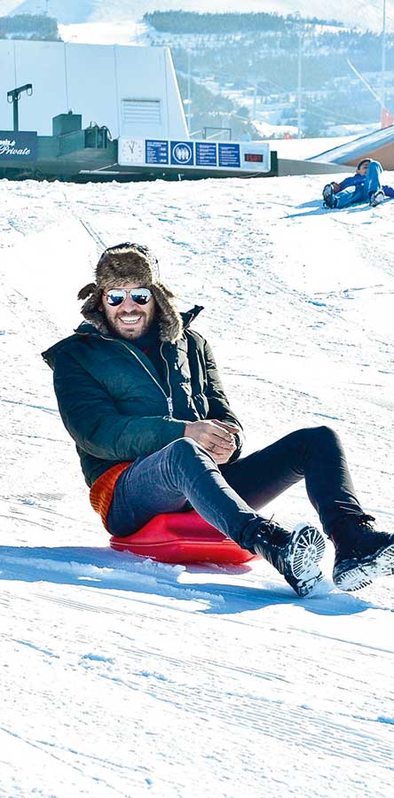 Kayak sezonunu Sway'de açtılar 