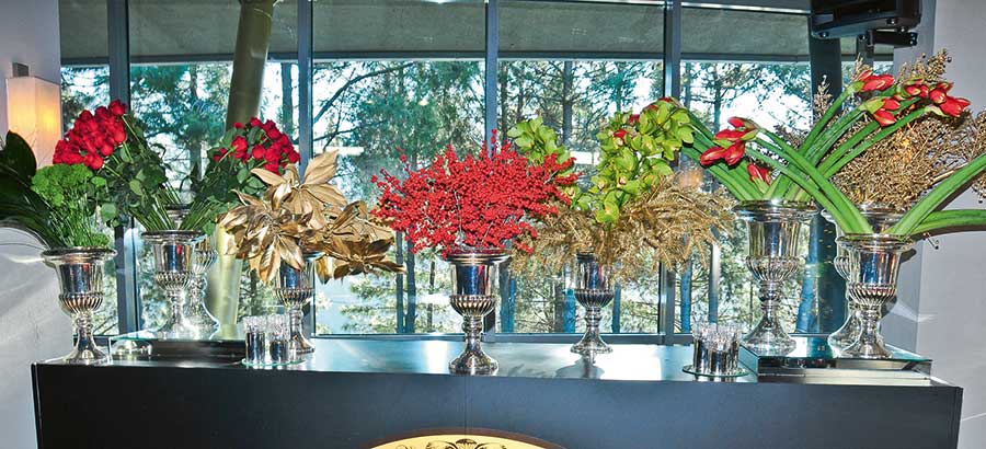 Yeni yıla çiçeklerle 'Merhaba' dediler