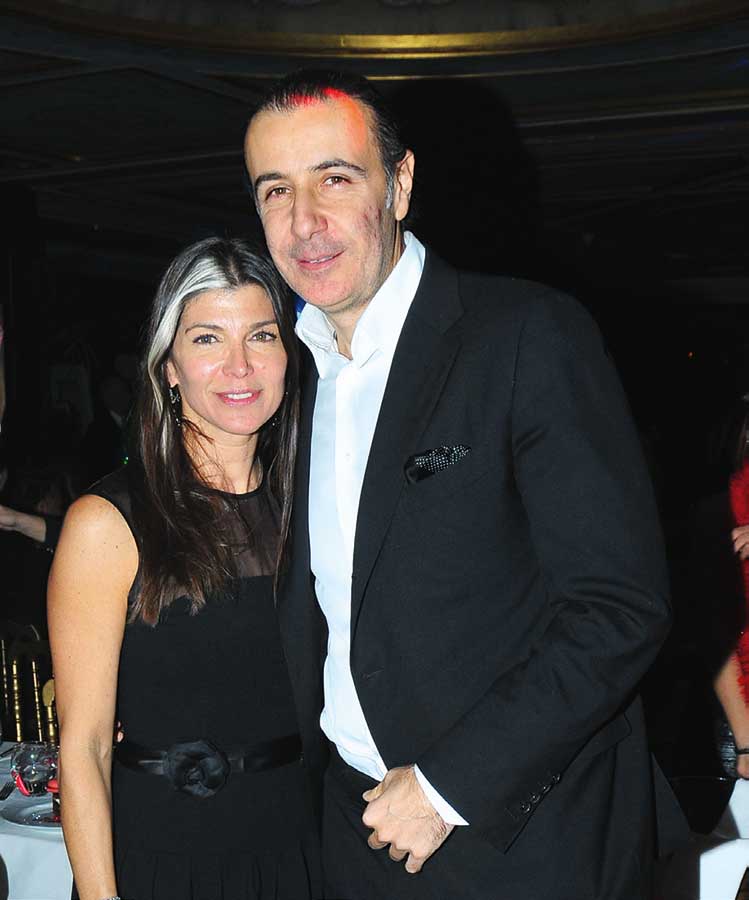 Boğaz'daki partiyle yeni yıla girdiler 