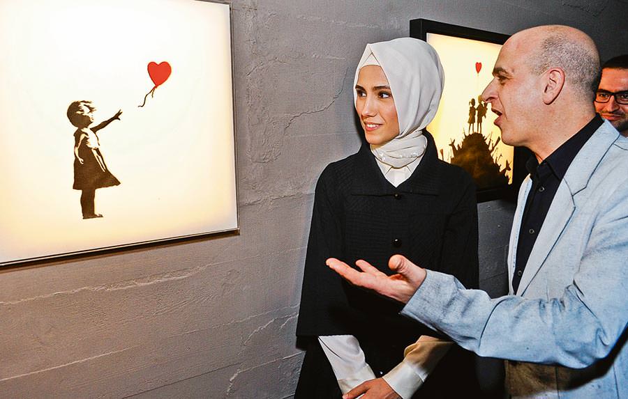 Gizemli sanatçının eserleri İstanbul'da 