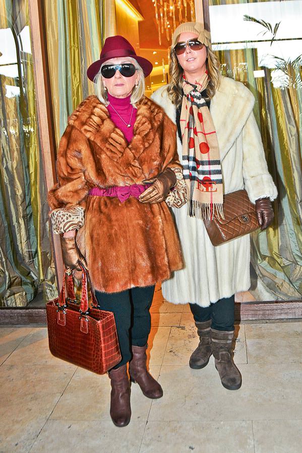 Restoranda elitler için özel defile