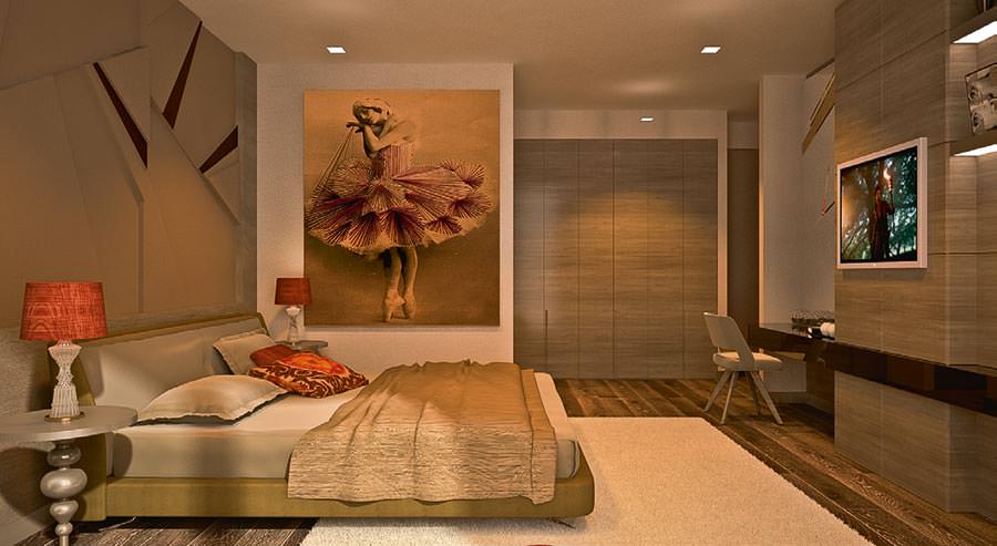 Bronz ışıltılar altında 