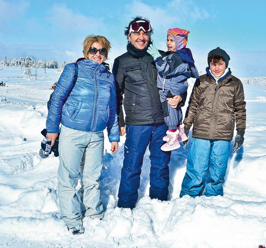 Sömestr tatilinin tadını Uludağ'da çıkardılar