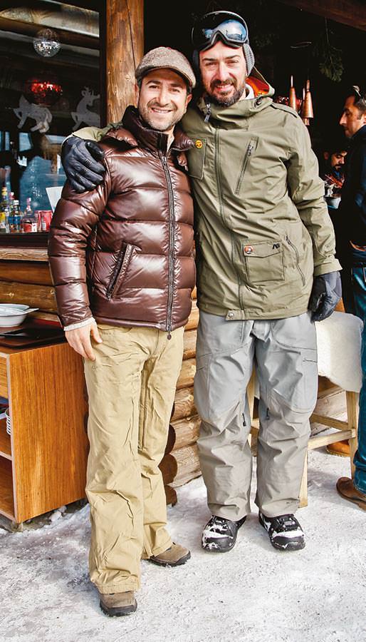 Ünlü isimler dağda buluştu