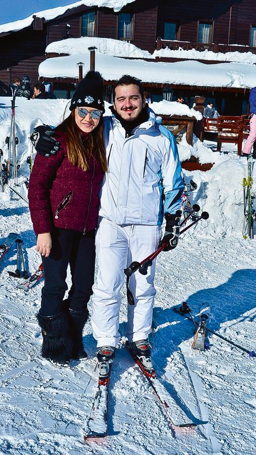 Sömestr tatilinin tadını Uludağ'da çıkardılar