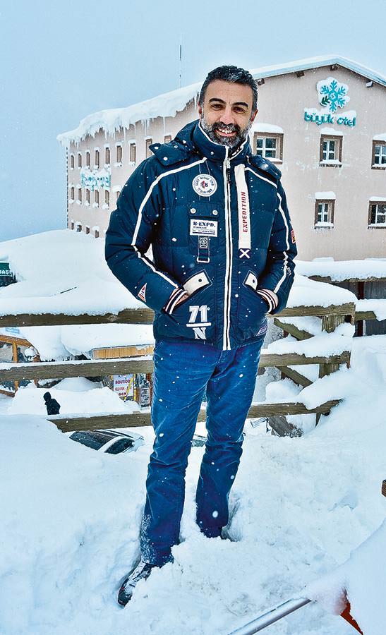 Sömestr tatilinin tadını Uludağ'da çıkardılar