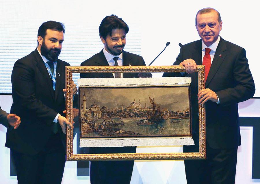 Kapanışı Cumhurbaşkanı yaptı