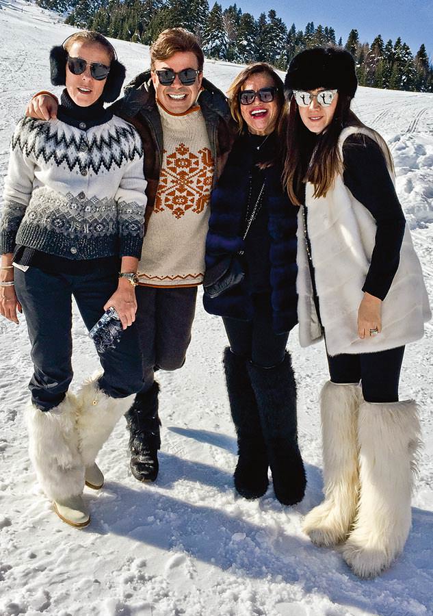 Sömestr tatilinde Uludağ'a gittiler