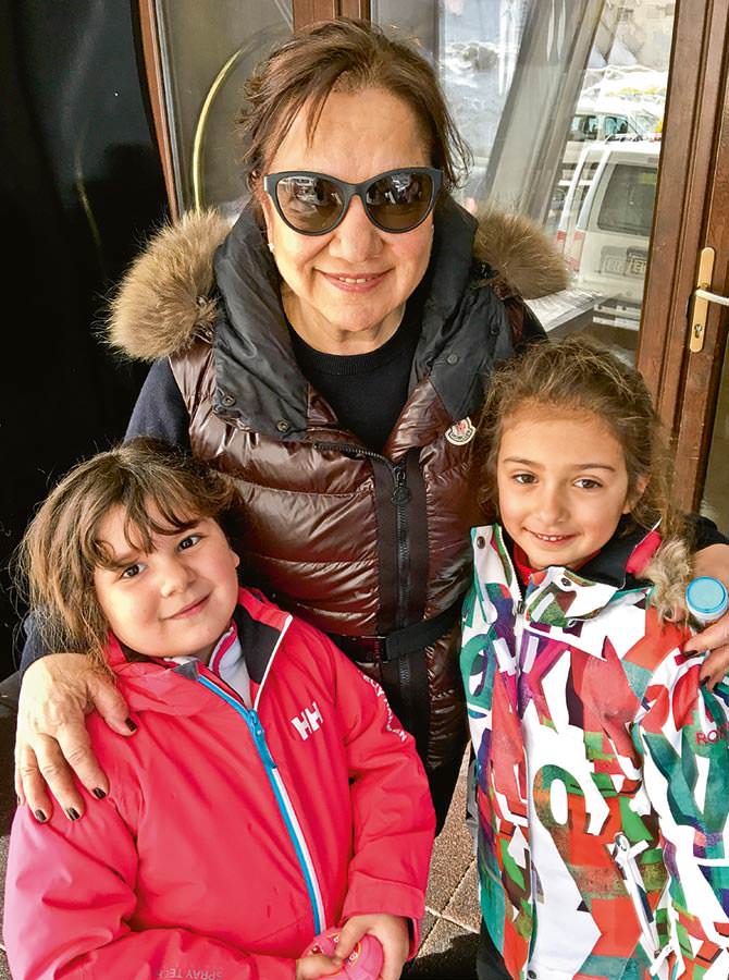 Sömestr tatilinde Uludağ'a gittiler