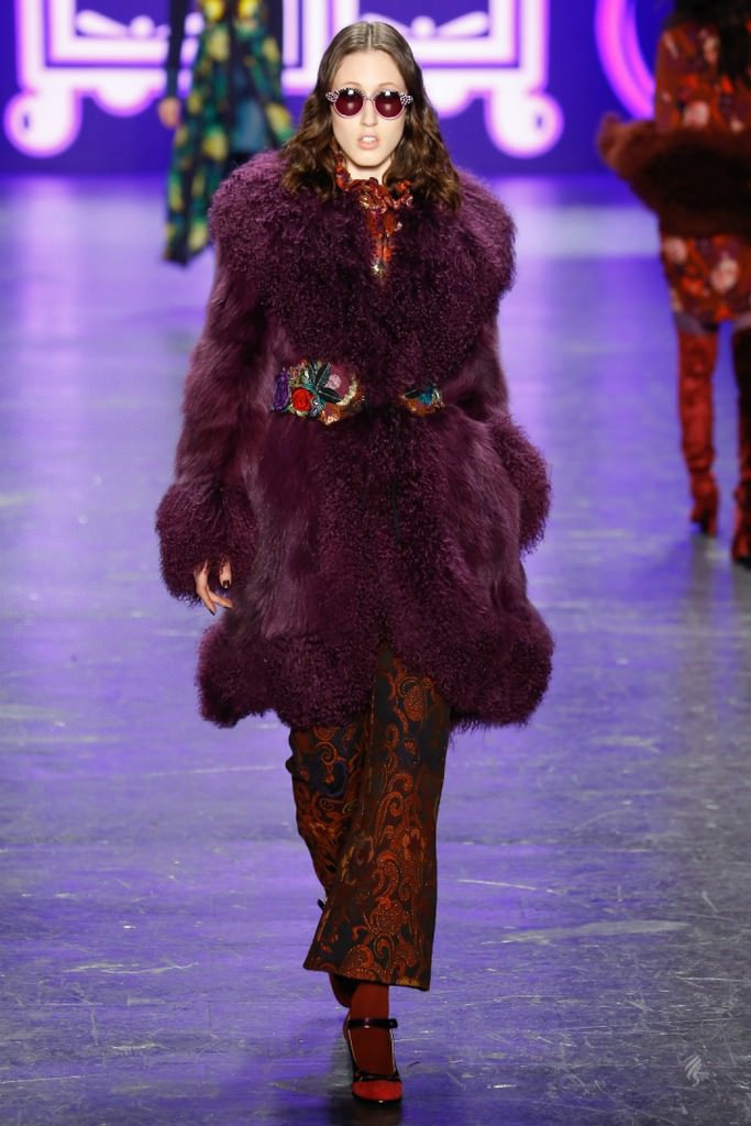 Anna Sui 2016-17 Sonbahar/Kış, NY