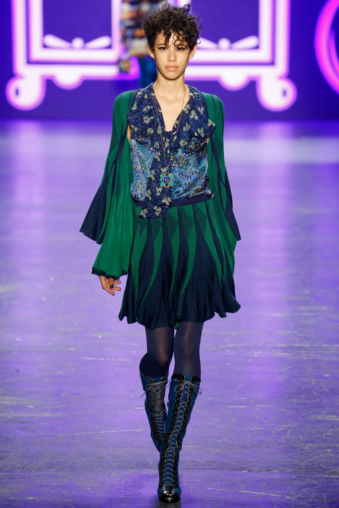 Anna Sui 2016-17 Sonbahar/Kış, NY