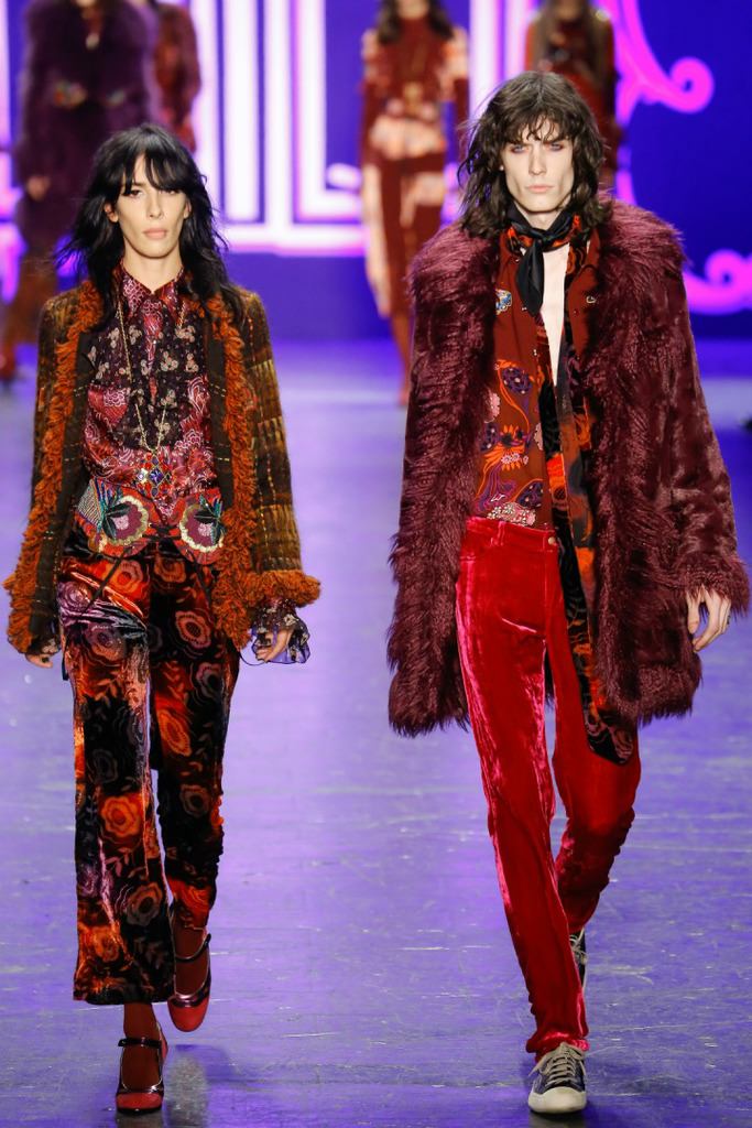 Anna Sui 2016-17 Sonbahar/Kış, NY