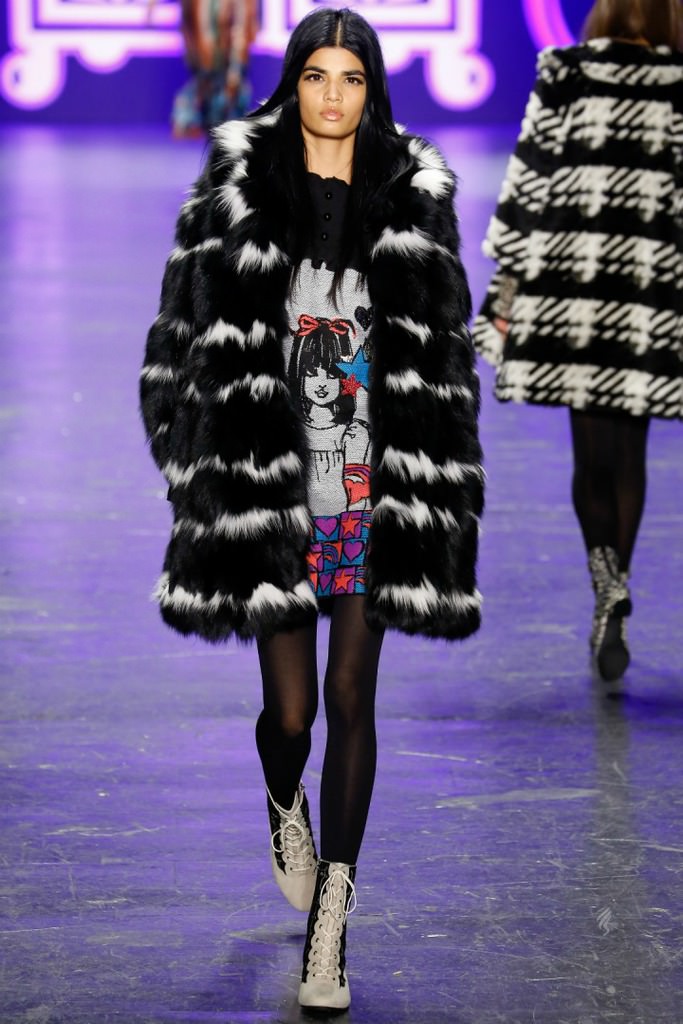Anna Sui 2016-17 Sonbahar/Kış, NY