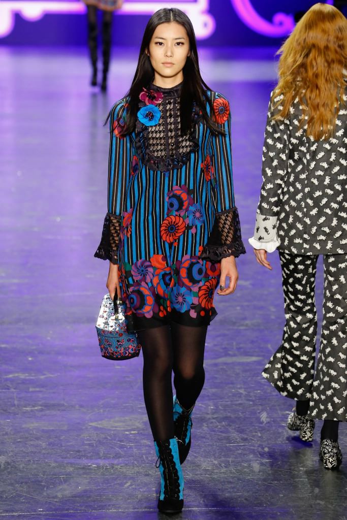 Anna Sui 2016-17 Sonbahar/Kış, NY