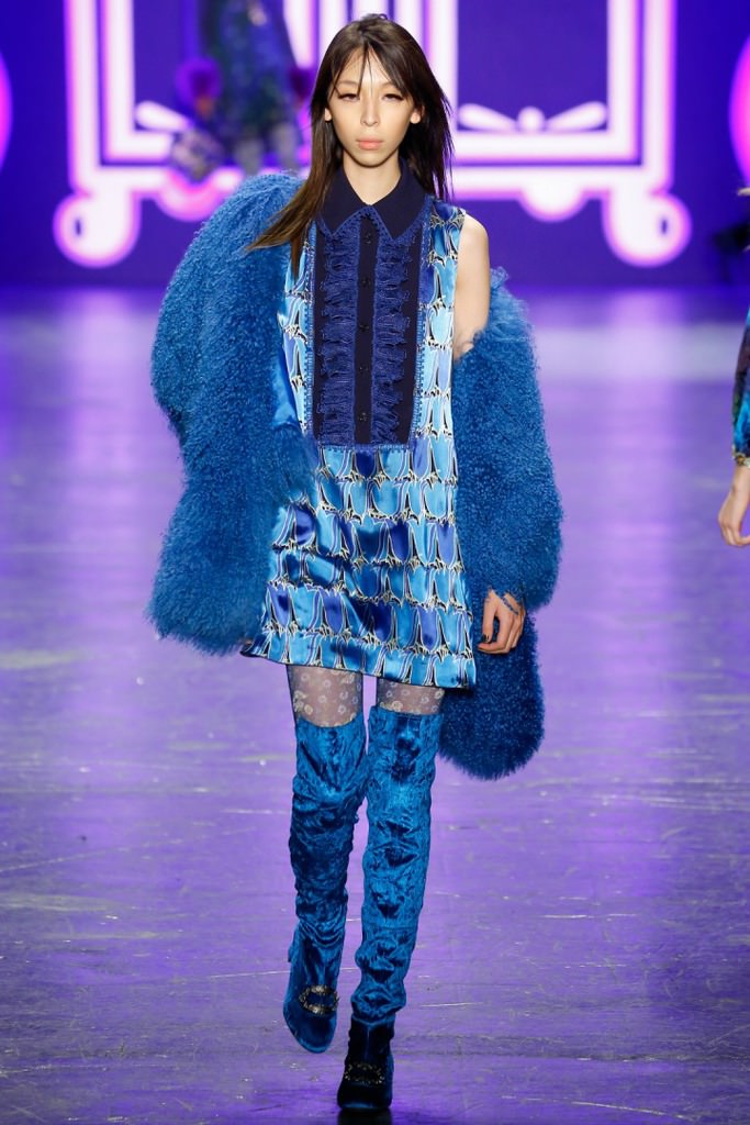 Anna Sui 2016-17 Sonbahar/Kış, NY
