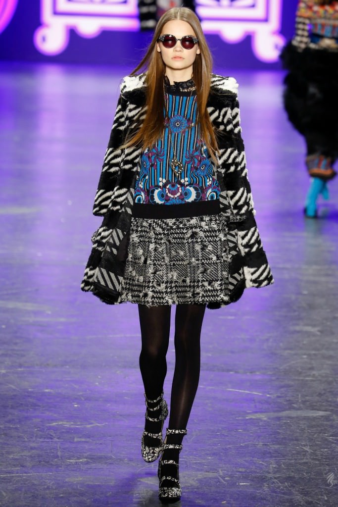 Anna Sui 2016-17 Sonbahar/Kış, NY