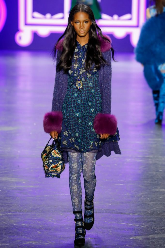 Anna Sui 2016-17 Sonbahar/Kış, NY
