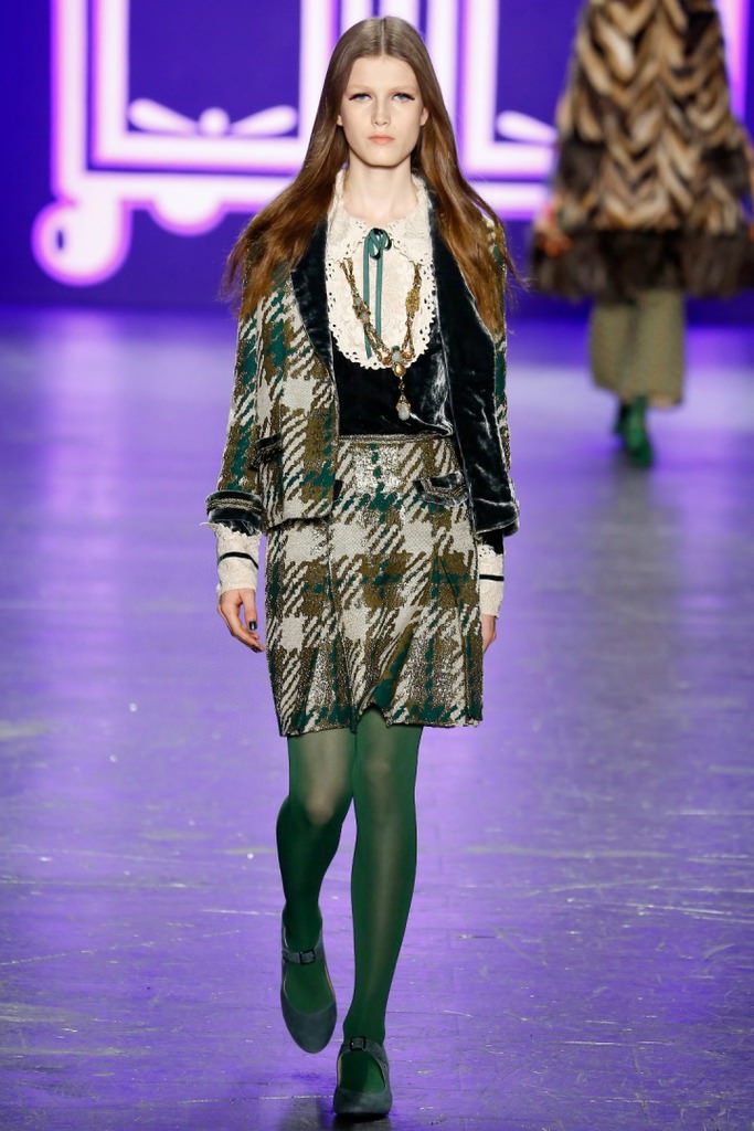 Anna Sui 2016-17 Sonbahar/Kış, NY