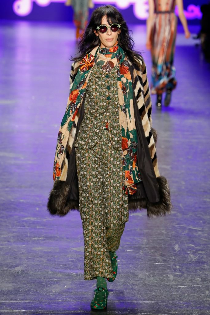 Anna Sui 2016-17 Sonbahar/Kış, NY