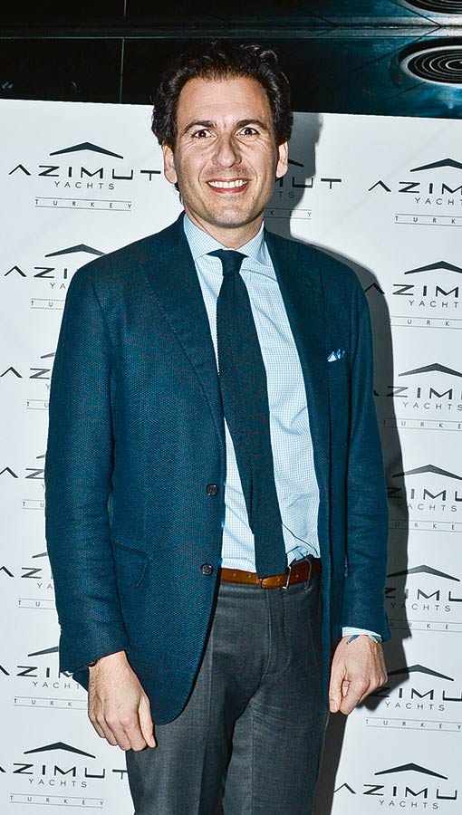 Yat devinin patronu davetle ağırlandı