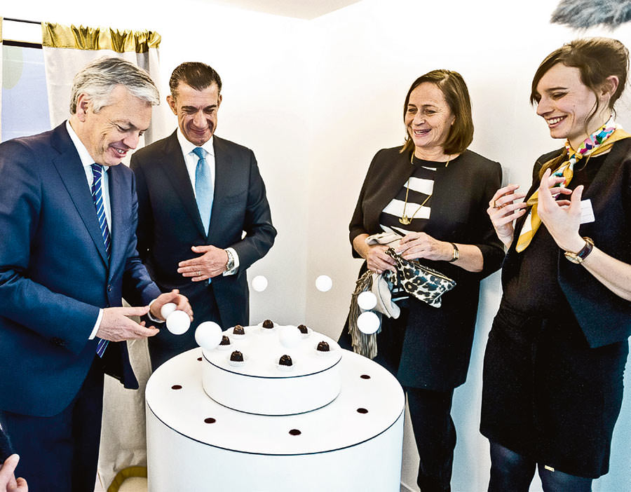 Godiva'dan Brüksel'de dev kutlama 