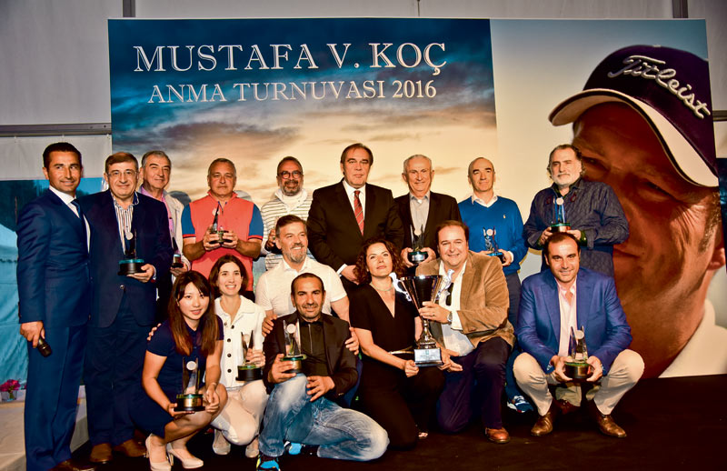 Mustafa V. Koç’u golf ile andılar