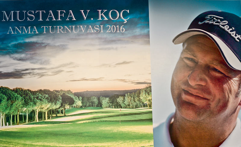 Mustafa V. Koç’u golf ile andılar