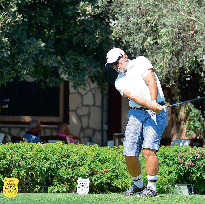 Golfün ustaları Bodrum'da yarıştı