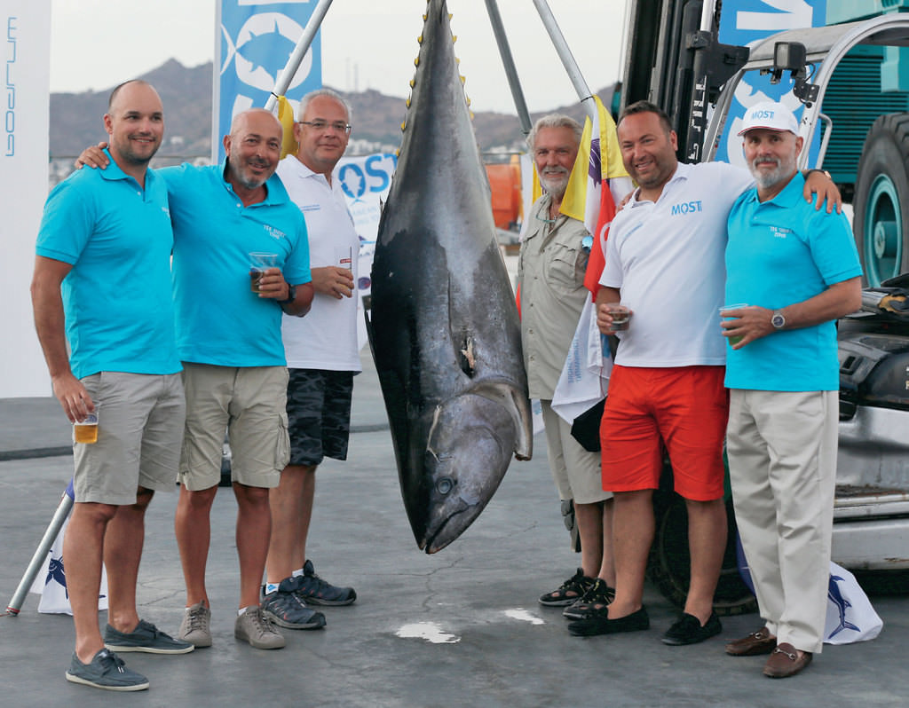 Sportif balıkçılar Bodrum'da yarıştı