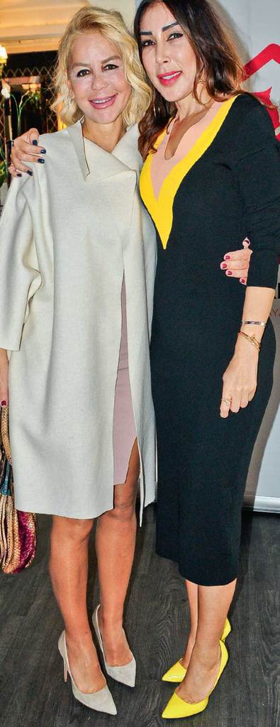 Yardım yemeğinde buluştular