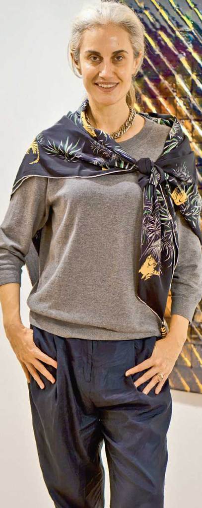 Üç sanatçı bir sergi