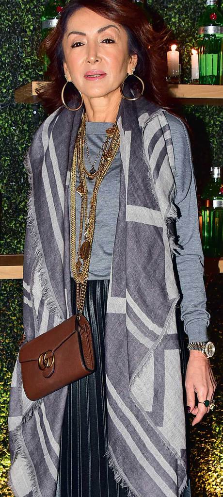 Özel partide eğlendiler