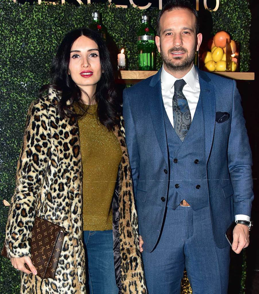 Özel partide eğlendiler