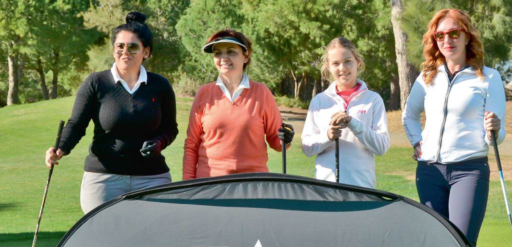 Kadınlara özel golf turnuvası