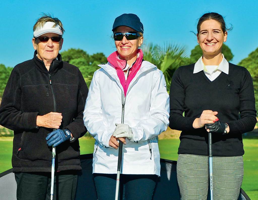 Kadınlara özel golf turnuvası