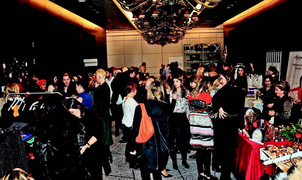 Kış temalı alışveriş keyfi