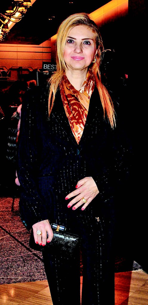 Kış temalı alışveriş keyfi